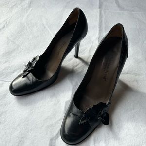 Charles David black heels size 7